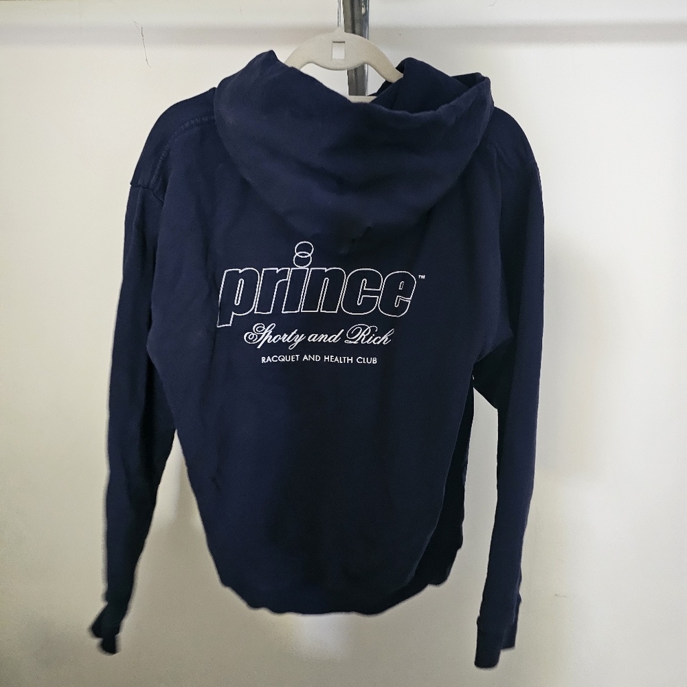Prince Dark Blue Hoodie with Logo